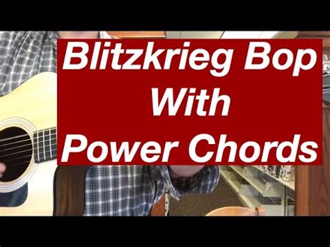 Blitzkrieg Bop  - Energetic power chords meet infectious melodies in this quintessential punk anthem.