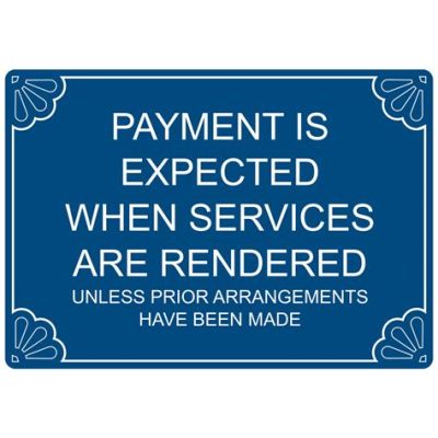 Payment Due When Services Rendered: A Philosophical and Practical Exploration